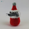 Rote Weihnachtsmann-Maus – Bild 2