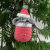Rosa Weihnachtsmann-Maus – Bild 5